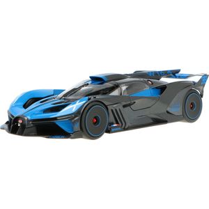 Bburago - Bugatti Bolide - Modelauto - Schaalmodel - Schaal 1:18 - blauw/zwart