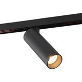 Groenovatie LED Railspot 7W - Universeel 2-Fase - 30D - Warm Wit - Mat Zwart