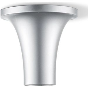 Home Sweet Home - Moderne plafondlamp Horn voor lampenkap - Grijs - 12/12/11.5cm - geschikt voor E27 LED lichtbron