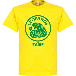 Zaire Leopards T-Shirt - Geel - L