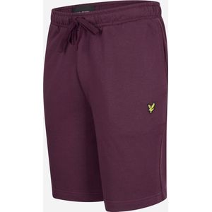 Lyle & Scott Sweat short - burgundy