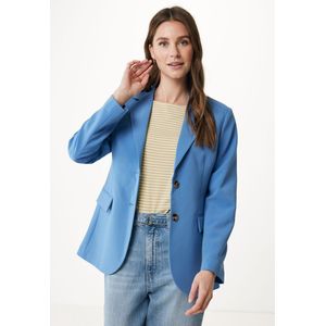 Single Breasted Blazer Dames - Blauw - Maat 42