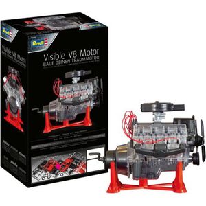 1:4 Revell 00460 Visible V-8 Engine Plastic Modelbouwpakket