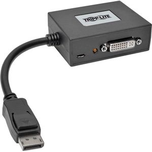 Tripp Lite B156-002-DVI-V2 video kabel adapter DisplayPort 2 x DVI Zwart