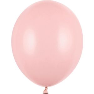 Partydeco - Ballonnen Pink (12 cm - 100 stuks)