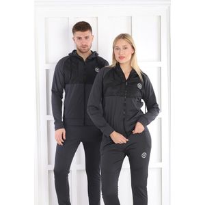 MAKE ME HAPPPY - TRACK SUIT - Sportswear - Mannen Trainingspak Mannen Set Merk Sport Jasje + Broek Set Fashion Casual Trainingspak Mannen Performance Kleding | TRACK SUIT | Waterproef L