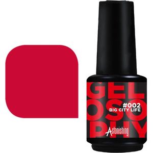Astonishing - Gellac - #002 Big City Life - 15 ml - Gelosophy - UV/Led Gel - Gellak - Gelnagels - Nagellak - Gel Nails - Gelnagel producten - Gel Nagellak - Gel Nagel - Gelnagels voor Thuis - Nail art