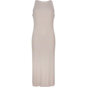 O'Neill Dresses & Jumpsuits Women RIB Beige Ao L - Beige Ao 58% Katoen, 37% Gerecycled Polyester, 5% Elastaan Slim Maxi