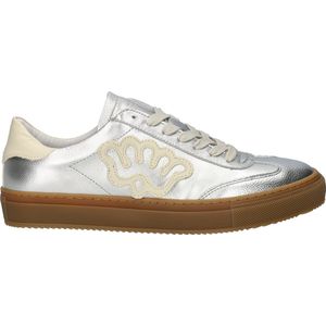 Shabbies Amsterdam Rabia Yana dames sneaker - Zilver - Maat 38