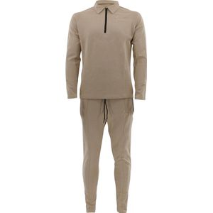 Suit LA Luxe Lounge Beige heren/dames katoen L