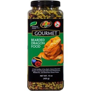 Zoo Med Gourmet - Bearded Dragon Food - Baardagaam voer - 425gr