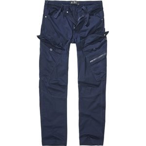 Brandit - Adven Slim Fit Cargobroek - XL - Donkerblauw