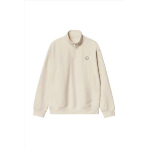 Brooklyn - Beige B-Icon Half Zip sweater | Halve rits | Maat XL
