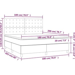 vidaXL-Boxspring-met-matras-stof-crèmekleurig-180x200-cm