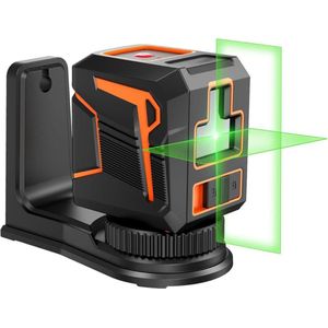 VELTRR® Kruislijnlaser - Lijnlaser - Bouwlaser Waterpas - Oranje