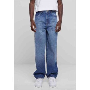 Urban Classics - Heavy Ounce Baggy Fit Jeans Wijde broek - Taille, 36 inch - Blauw