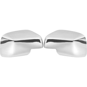 Achteruitkijkspiegel Cover - Stks Achteruitkijkspiegel Cover - Chrome Caps Fit voor Discovery - Freelander 2 - Range Rover Sport