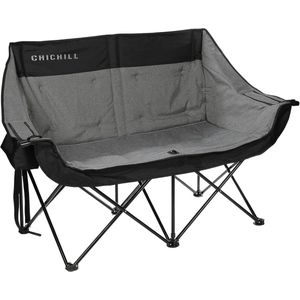 Dubbele Campingstoel voor 2 Personen - Opvouwbare Loveseat met Koeltassen voor Buitensporten en Strand