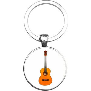 Sleutelhanger Glas - Gitaar