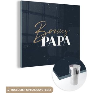 Cadeau voor man - Bonus papa - Sterrenhemel - Spreuken - Quotes - Vaderdag cadeautje - Cadeau voor vader en papa