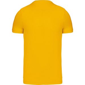 Geel T-shirt met V-hals merk Kariban maat 4XL
