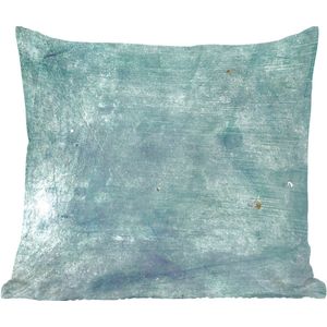 Sierkussens - Kussentjes Woonkamer - 45x45 cm - Roest - IJzer - Blauw