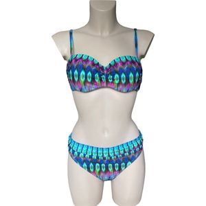 Cyell - Blue Lagoon - bikiniset - Maat voorgevormde Top 42A + 40 / 85A + L
