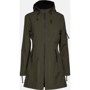 Ilse Jacobsen Softshell regenjas RAIN07 - 410 Army | Army