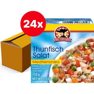 Tonijnsalade - mediterranea 150g - Doos 24 stuks