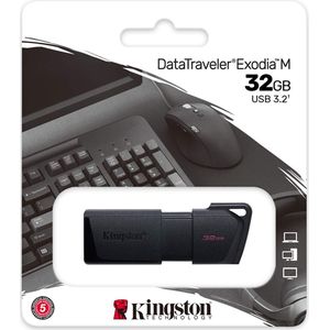 USB stick Kingston DTXM/32GB 32 GB Black