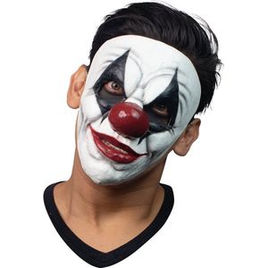 Partychimp Latex Masker Clown Masker Halloween Masker voor bij Halloween Kostuum Volwassenen Scary Clown Killer Clown - Latex - One Size