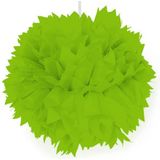 Folat - Pompom lime groen 30 cm per stuk