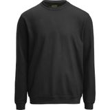 Jobman 5120 Roundneck Sweatshirt 65512010 - Zwart - 3XL