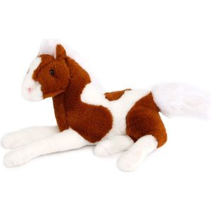 Horse Friends Knuffelpaard Junior 33 Cm Pluche Bruin/wit