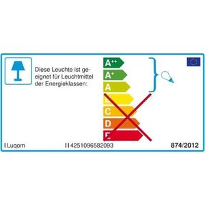 Lindby - plafondlamp - 1licht - Stof, metaal - H: 34 cm - E27 - zwart, grijs, wit