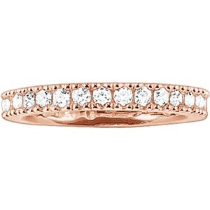 Thomas Sabo - Dames Ring - 750 / - rose goud - zirconia - TR1981-416-14-48