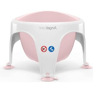 Soft-Touch badzitje - Roze met Angelcare - ergonomisch design