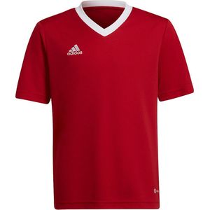 adidas Entrada 22 Training Shirt kinderen - sportshirts - rood - Unisex