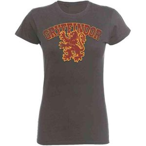 Harry Potter Dames Tshirt -M- GRYFFINDOR SPORT Grijs