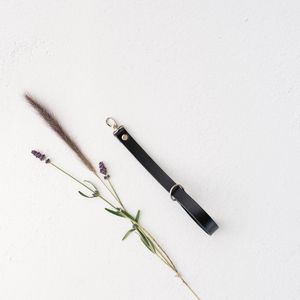 The Leather Rebel - Camera polsband - Camerariem - Comfortabel - Quick release - Unisex - Zwart - Maat L/XL