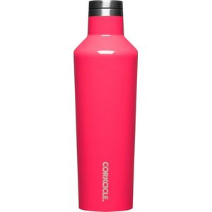 Corkcicle Canteen - Gloss Flamingo 475ml 16oz Roestvrijstaal Thermosfles 3wandig
