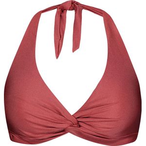 Barts Isla Cross Halter Vrouwen Bikinitopje - maat 38 - Rood