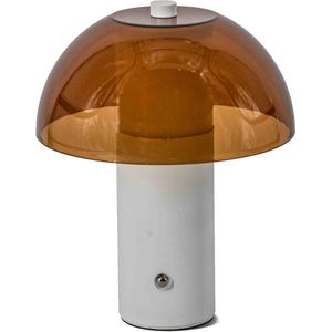 Tafellamp Toad LED op accu wit