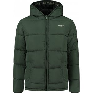 Ballin Amsterdam - Heren Regular fit Jackets Padded - Forest Green - Maat XL