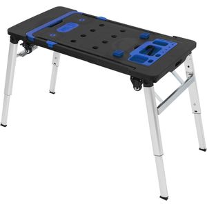 Multifunctionele 7 in 1 Werkbank - Inklapbaar en Verrijdbaar Met Hoogteverstelling