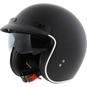 Vito Jet helm Le Mans Special mat zwart XS