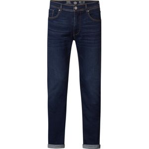 Petrol Industries - Heren Russel regular tapered fit jeans - Blauw - Maat W33L32