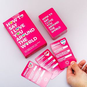 Gift Republic How To Say I Love You Around The World Kaarten