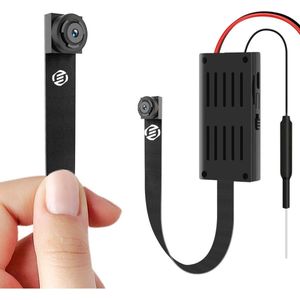 Equivera Spycam - Mini Bewakingscamera - Kleine Camera - Verborgen Camera - Spionage - Voor Thuis, Kantoor, Auto - Kerstcadeau - Sinterklaas - Sinterklaas Cadeau - Cadeau Voor Vrouw - Cadeau Voor Man - Cadeau