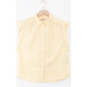 Sissy-Boy - Gele mouwloze blouse